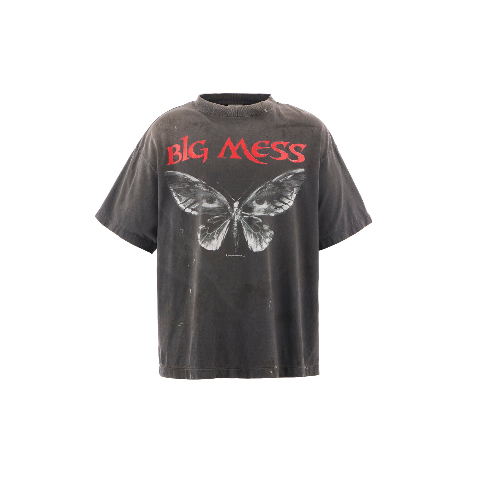 SAINT Mxxxxxx 25AW SS TEE_BIG MESS